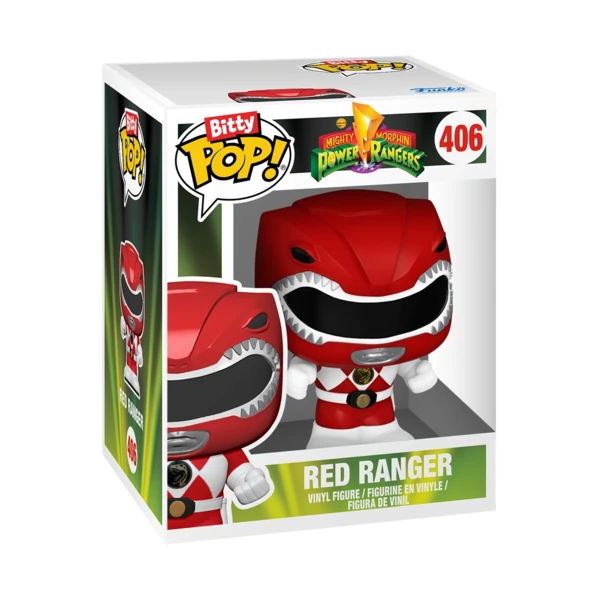 Funko Pop! Bitty Bot Megazord with Red Ranger, Movies & TV