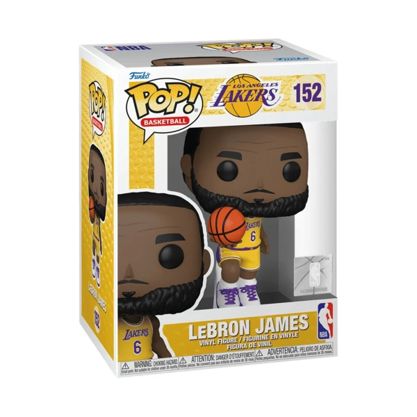 Funko Pop! LeBron James in 6 Jersey NBA Los Angeles Lakers
