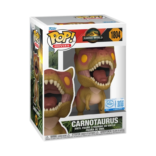 Funko Pop! Carnotaurus,  Jurassic World: Rebirth