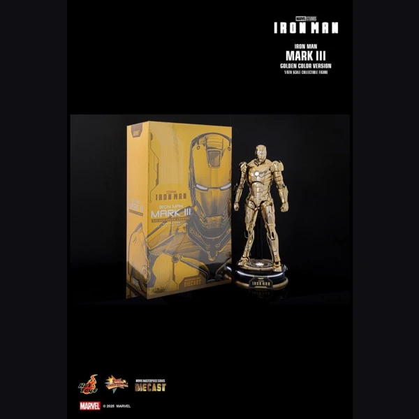 Hot Toys Iron Man Mark III (Golden Color Version)