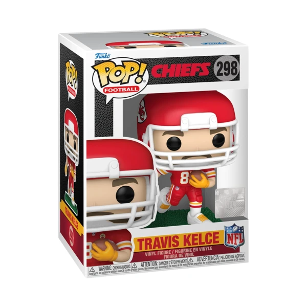 Funko Pop! Travis Kelce (Red And White), NFL: Chiefs