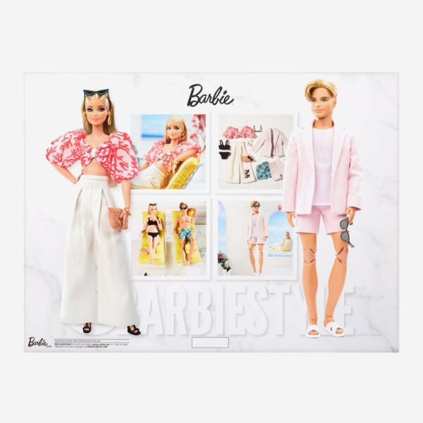 Barbie Resort-Wear Fashions  and Ken, Barbie Style