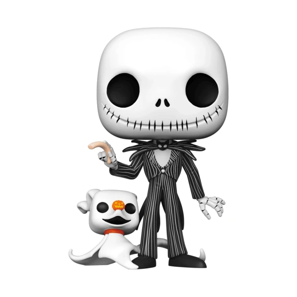 Funko Pop! Jumbo Jack Skellington with Zero