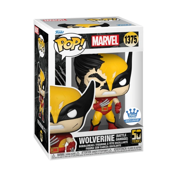Funko Pop! Wolverine (Battle Damage), Wolverine: 50 Years