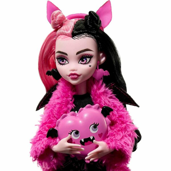 Monster High Draculaura with Pet Bat Count Fabulous, Creepover Party