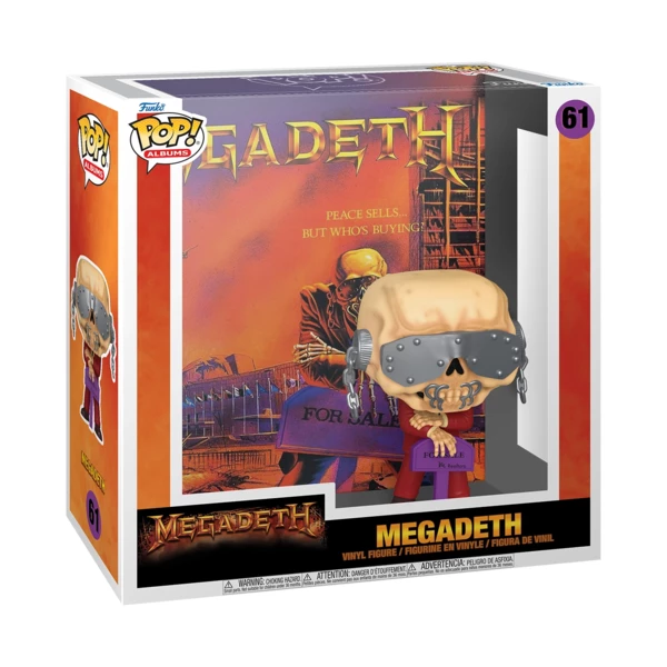Funko Pop! ALBUM Megadeath, Peace Sells... But Who's Buying?