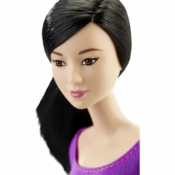 Barbie Made to Move Posable Doll in Purple