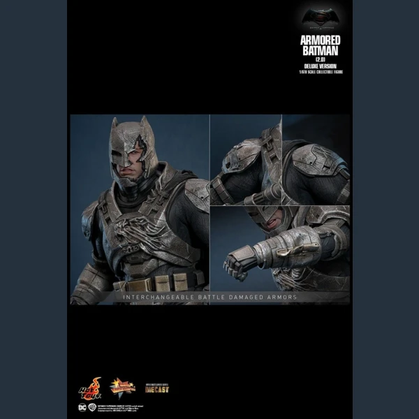 Hot Toys Armored Batman (2.0) Deluxe Version, Batman v Superman: Dawn of Justice