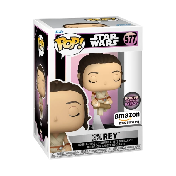 Funko Pop! Power Of The Galaxy: Rey, Star Wars