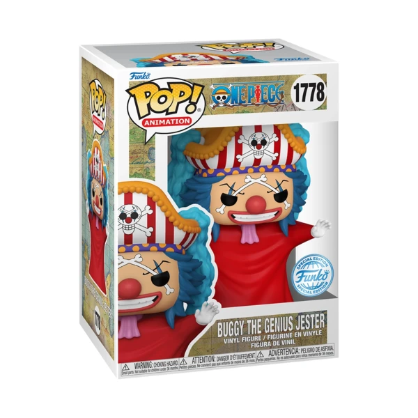 Funko Pop! Buggy The Genius Jester, One Piece