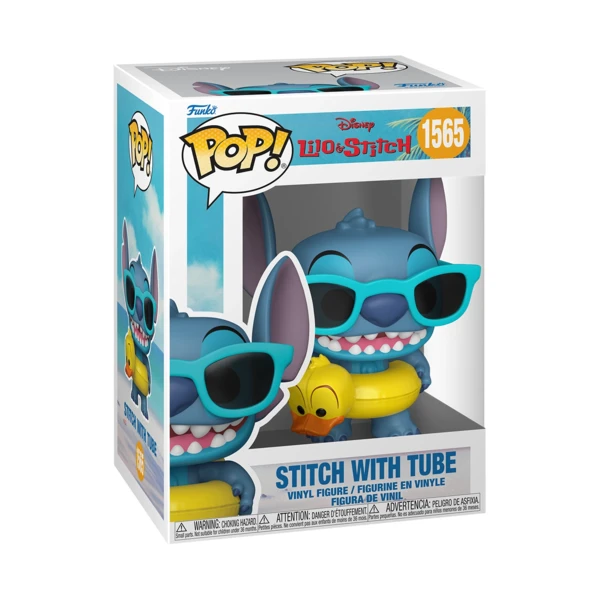 Funko Pop! Stitch With Tube, Lilo And Stitch