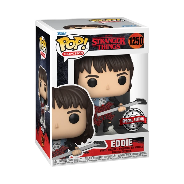 Funko Pop! Eddie (With Guitar) (Special Edition), Stranger Things (Season 4)