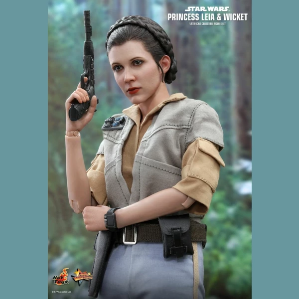 Hot Toys Princess Leia and Wicket, Star Wars Episode VI: Return of the Jedi