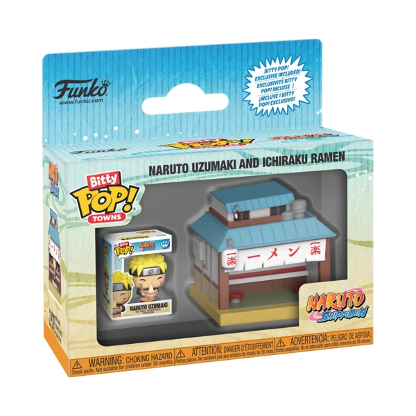 Funko Pop! Naruto Uzumaki and Ichiraku Ramen, Bitty Pop!