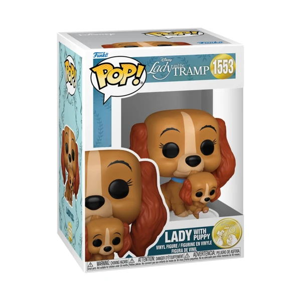 Funko Pop! Lady With Puppy, Lady And The Tramp