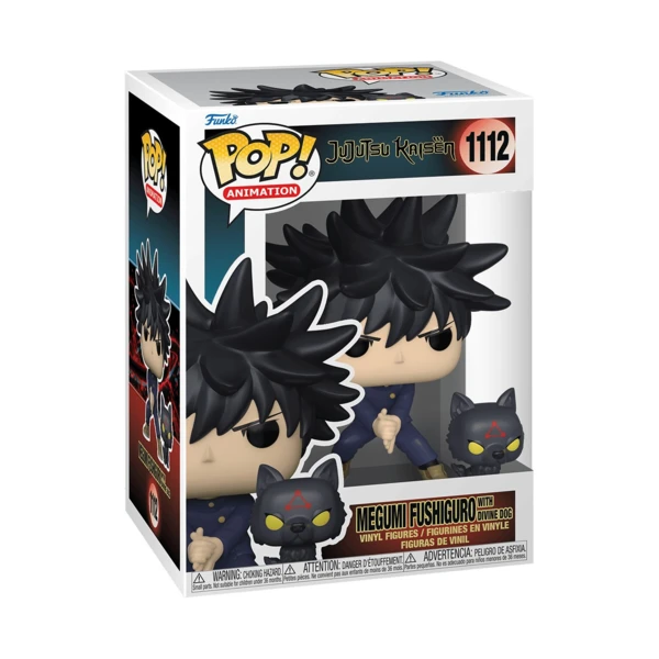 Funko Pop! Megumi Fushiguro with Divine Dog, Jujutsu Kaisen