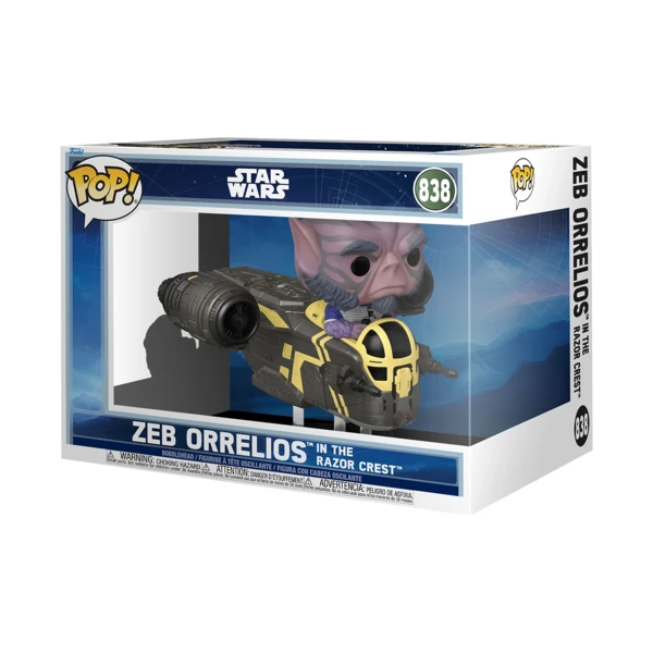 Funko Pop! Zeb Orrelios in The Razor Crest, Star Wars: The Mandalorian