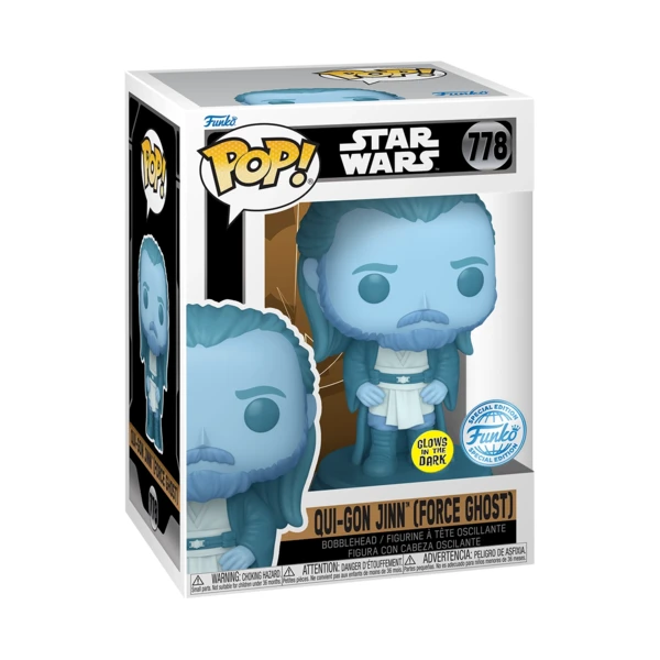 Funko Pop! Qui-Gon Jinn (Force Ghost), Star Wars