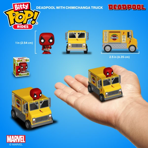 Funko Pop! Deadpool's Chimichanga Truck, Marvel
