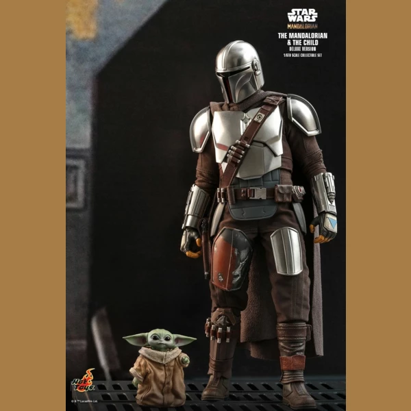 Hot Toys The Mandalorian and The Child (Deluxe Version), Star Wars: The Mandalorian