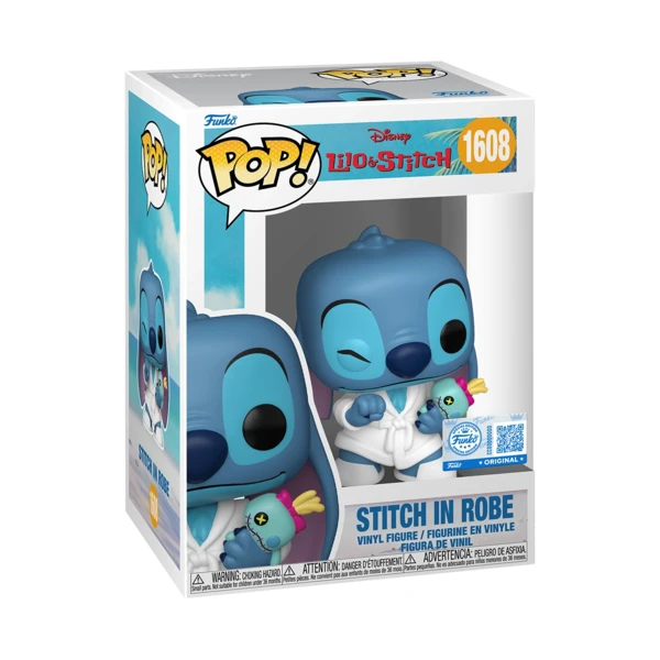 Funko Pop! Stitch in Robe, Disney