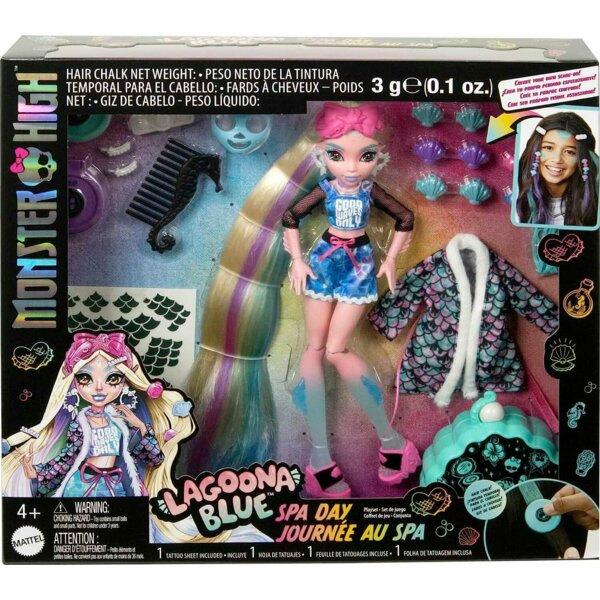 Monster High Lagoona Blue, Spa Day, Students