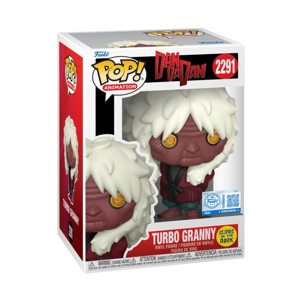 Funko Pop! Turbo Granny (Glow), Anime & Manga