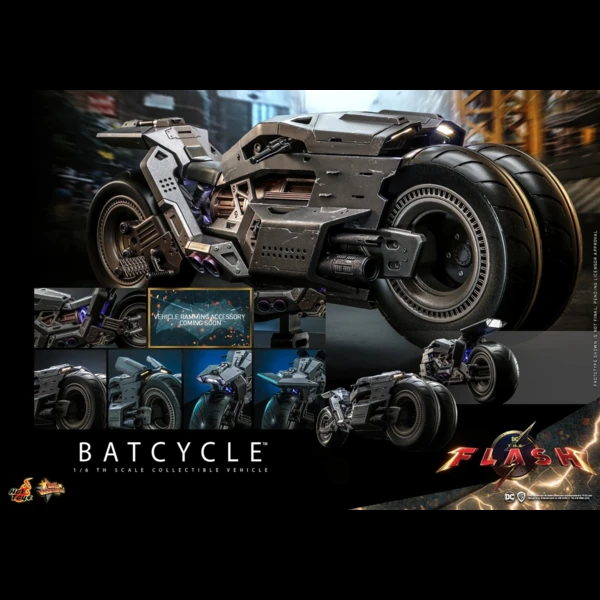 Hot Toys The Flash - Batcycle (Deluxe)