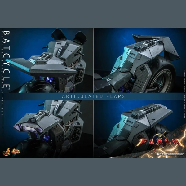 Hot Toys The Flash - Batcycle (Deluxe)