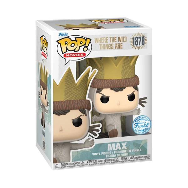 Funko Pop! Max,  Where The Wild Things Are