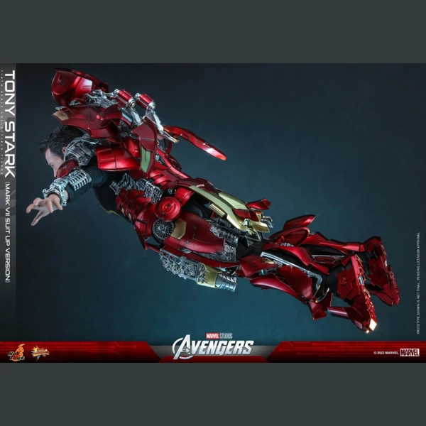Hot Toys Avengers (2012) - Tony Stark (Mark VII Suit-Up) (Suit Up Version), The Avengers