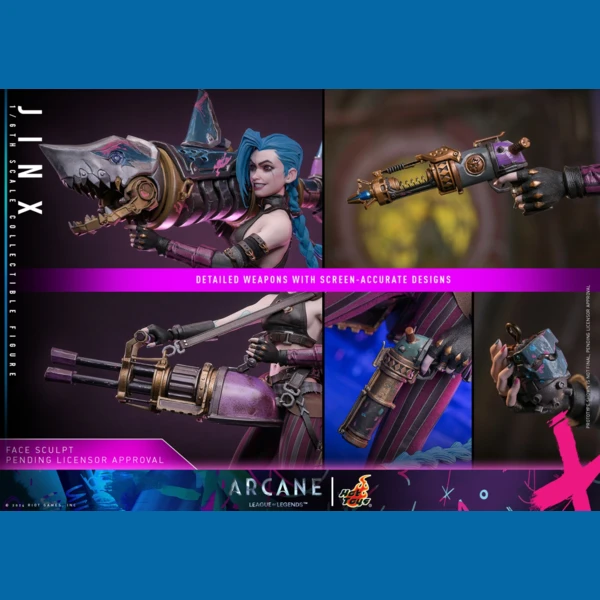 Hot Toys Jinx, Arcane: League Of Legends