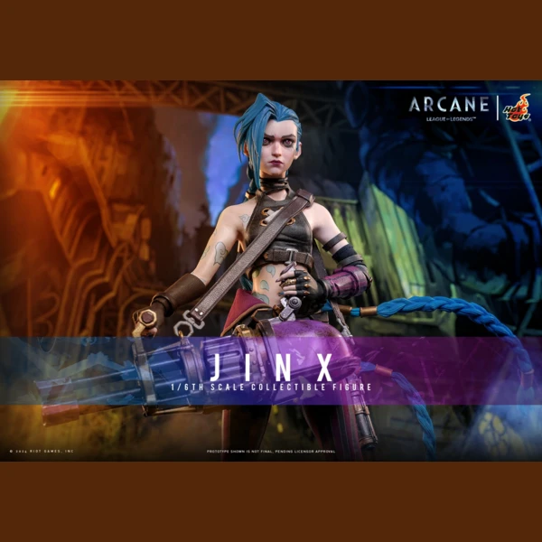 Hot Toys Jinx, Arcane: League Of Legends