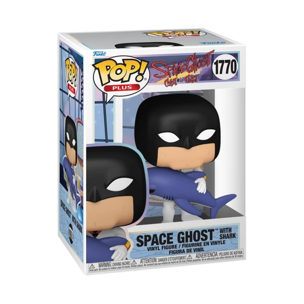 Funko Pop! Space Ghost With Shark,  Space Ghost Coast To Coast