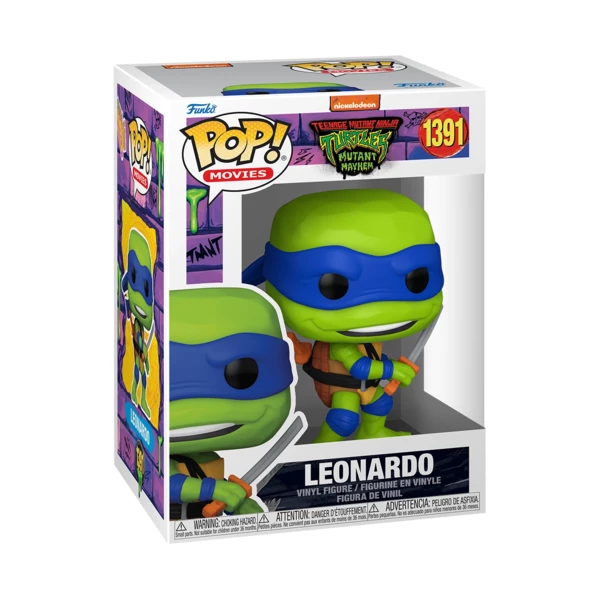 Funko Pop! Leonardo, Teenage Mutant Ninja Turtles: Mutant Mayhem