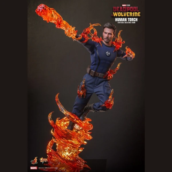 Hot Toys Human Torch, Deadpool & Wolverine