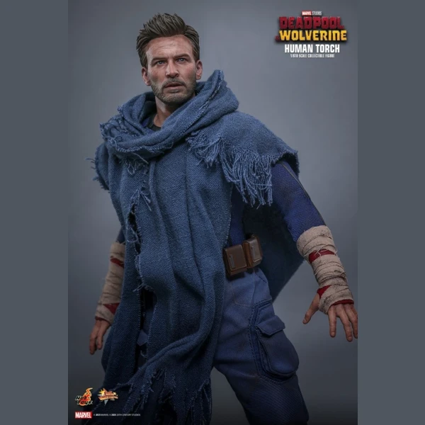 Hot Toys Human Torch, Deadpool & Wolverine