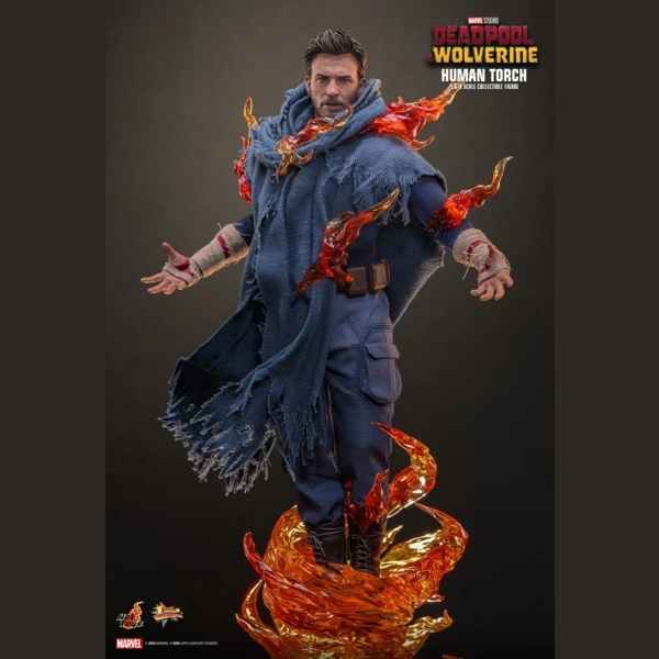 Hot Toys Human Torch, Deadpool & Wolverine