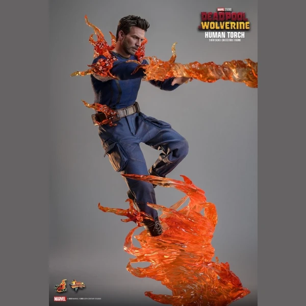 Hot Toys Human Torch, Deadpool & Wolverine