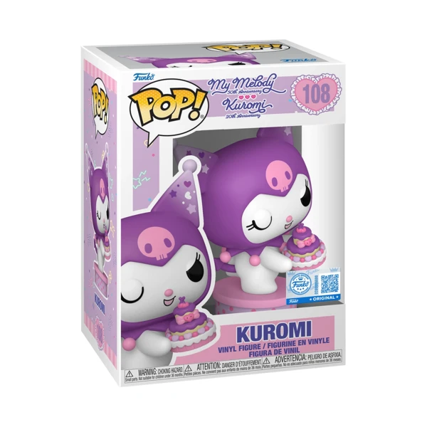 Funko Pop! Kuromi (With Cake),  Kuromi 20Th Anniversary