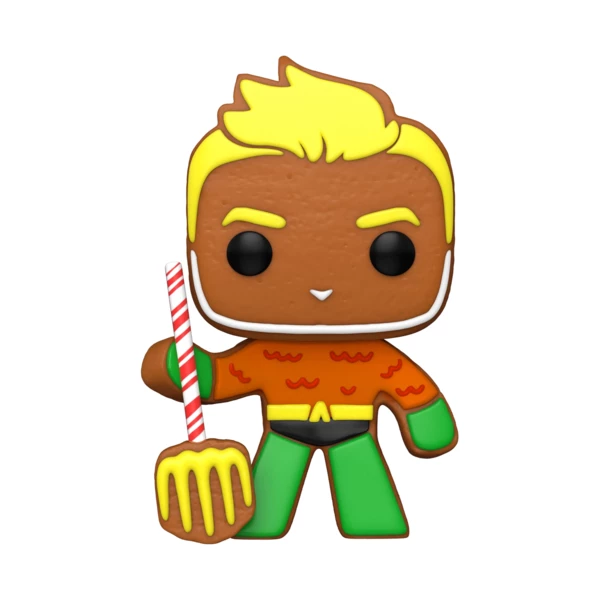Funko Pop! Gingerbread Aquaman, DC Superheroes