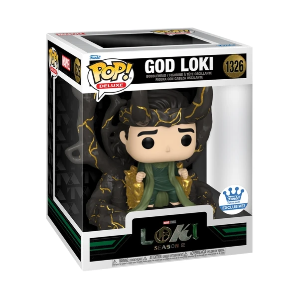 Funko Pop! DELUXE God Loki, Marvel Studios Loki (Season 2)