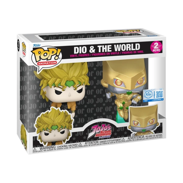Funko Pop! DIO & The World 2-Pack, Anime & Manga