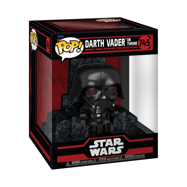 Funko Pop! DELUXE Darth Vader On Throne, Star Wars: Dark Side