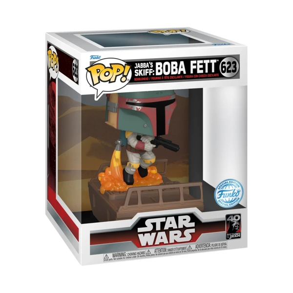 Funko Pop! DELUXE Jabba's Skiff: Boba Fett, Star Wars: Return Of The Jedi