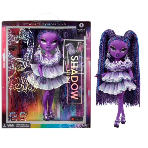 Shadow High Monique Verbena - Dark Purple Fashion Doll