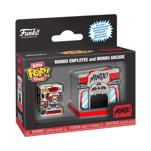 Funko Pop! Mondo Employee & Mondo Arcade, Bitty Pop!