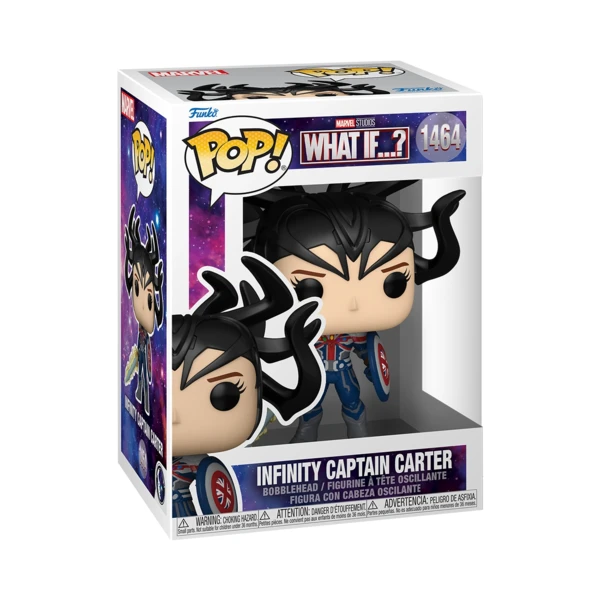 Funko Pop! Infinity Captain Carter, Marvel: What If...?