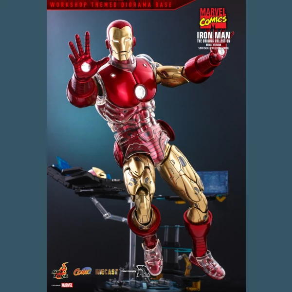 Hot Toys Iron Man [The Origins Collection] (Deluxe Version), Marvel Comics