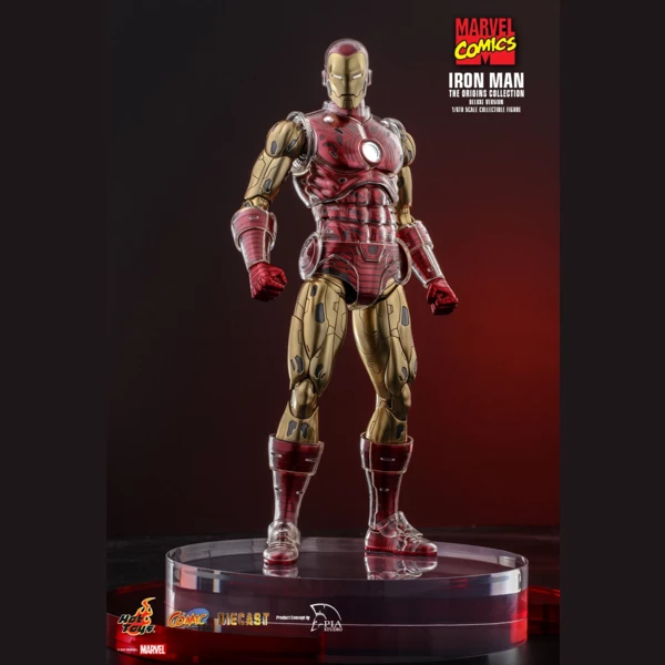 Hot Toys Iron Man [The Origins Collection] (Deluxe Version), Marvel Comics